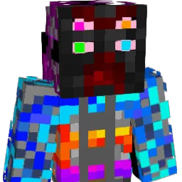 AlbinoFuzWolf Minecraft avatar bust