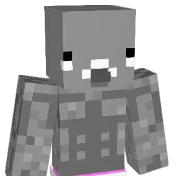 AlbinoShark4K Minecraft avatar bust