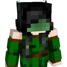 Aleithria Minecraft avatar bust