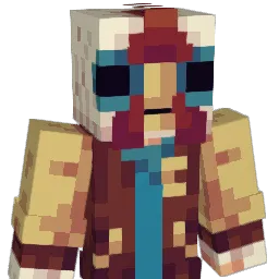 Alekzus Minecraft avatar bust