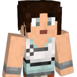 AlexaS93 Minecraft avatar bust
