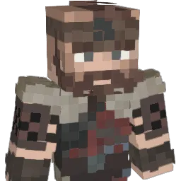 Alexitrouillee Minecraft avatar bust