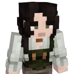 AlhenaG Minecraft avatar bust