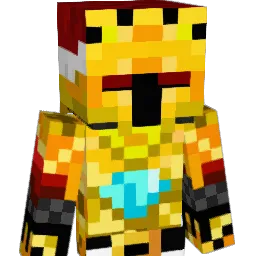 AlhpaKing Minecraft avatar bust