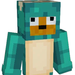 Alienperuna Minecraft avatar bust