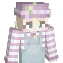 Aliien Minecraft avatar bust