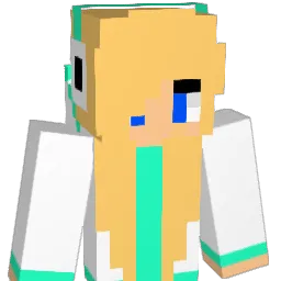 Aliiie Minecraft avatar bust