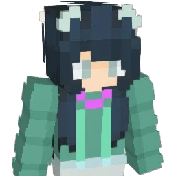 AlinaC0525 Minecraft avatar bust