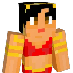 Aliwana Minecraft avatar bust