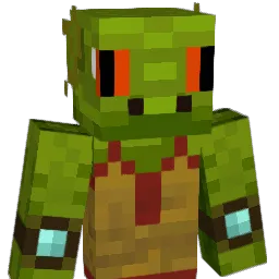 AlkaSeltzer Minecraft avatar bust