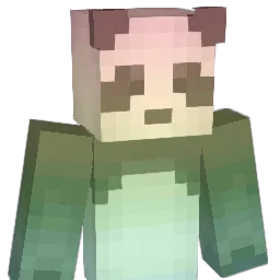 AllebasiPanda Minecraft avatar bust