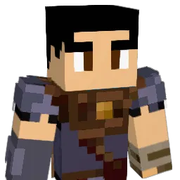 AllenBlue Minecraft avatar bust