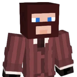 Allenatore Minecraft avatar bust