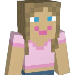 AllieIsSwag Minecraft avatar bust
