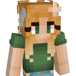 AlliePalm Minecraft avatar bust