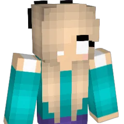 Alliesunn Minecraft avatar bust