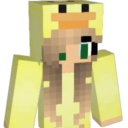 AllietheDuck Minecraft avatar bust