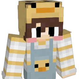 Allquackers Minecraft avatar bust