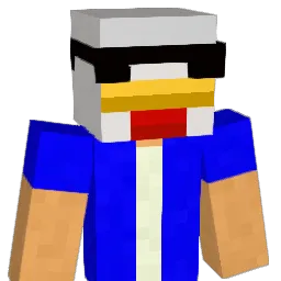 AloxxGamer Minecraft avatar bust