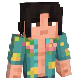 Alxdastegosarus Minecraft avatar bust