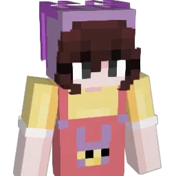 AlyssaFNAF Minecraft avatar bust