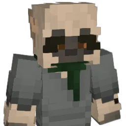 AlyssaStarWolf Minecraft avatar bust