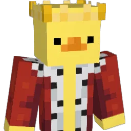 AmDuckieKing Minecraft avatar bust