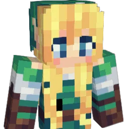 Amayanae Minecraft avatar bust