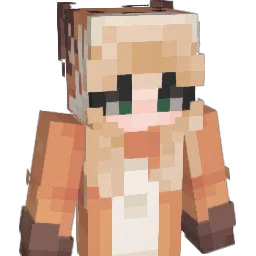 AmberFoxI Minecraft avatar bust