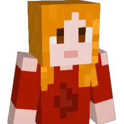 Ame1iie Minecraft avatar bust