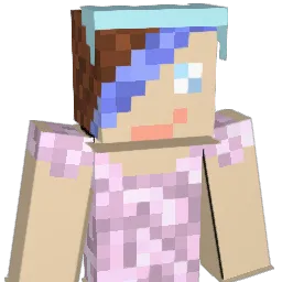 Ameliaprincess Minecraft avatar bust