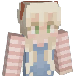 Ameliiaaaa Minecraft avatar bust