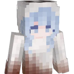 Amemone Minecraft avatar bust