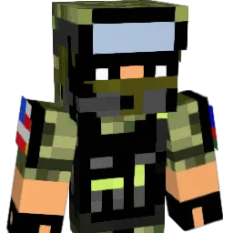 AmercanSolder Minecraft avatar bust