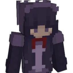 Ametheyst Minecraft avatar bust