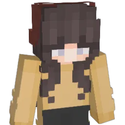 AmiDere Minecraft avatar bust