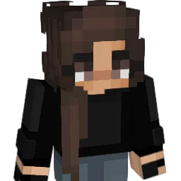 Amicable Minecraft avatar bust