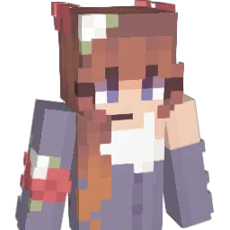 AminaSnow Minecraft avatar bust