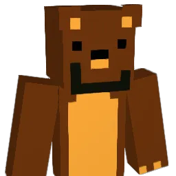 Amixen Minecraft avatar bust