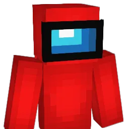 Amogue Minecraft avatar bust
