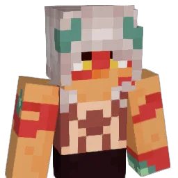 AmokahFox Minecraft avatar bust