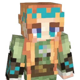 Amyciaaa Minecraft avatar bust