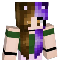 Amykit Minecraft avatar bust