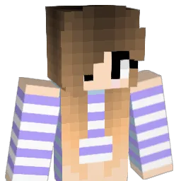 AnaElena Minecraft avatar bust
