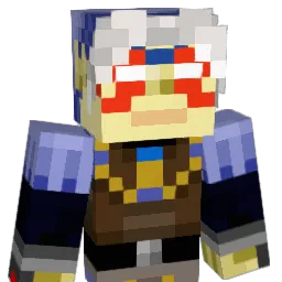 Andromira Minecraft avatar bust