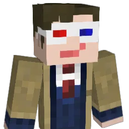 Androws Minecraft avatar bust