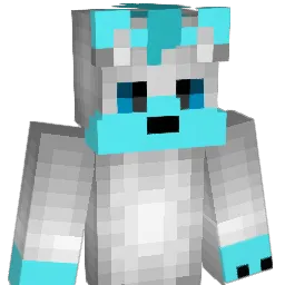AngelWolfPup Minecraft avatar bust