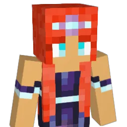 Angelblueyes Minecraft avatar bust