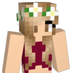 Angelfallzz Minecraft avatar bust