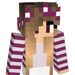 Angelina525 Minecraft avatar bust